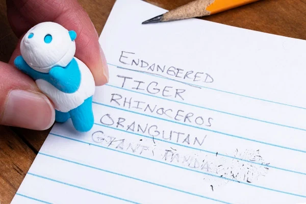 Baby Panda Eraser - Image 3