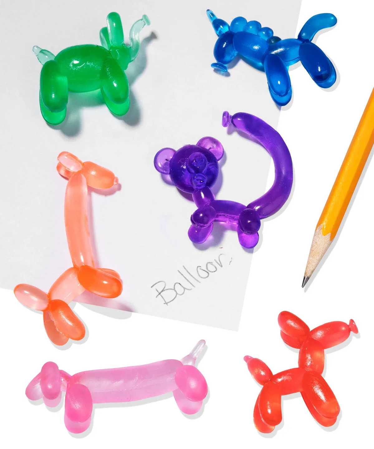 Balloon Animal Erasers