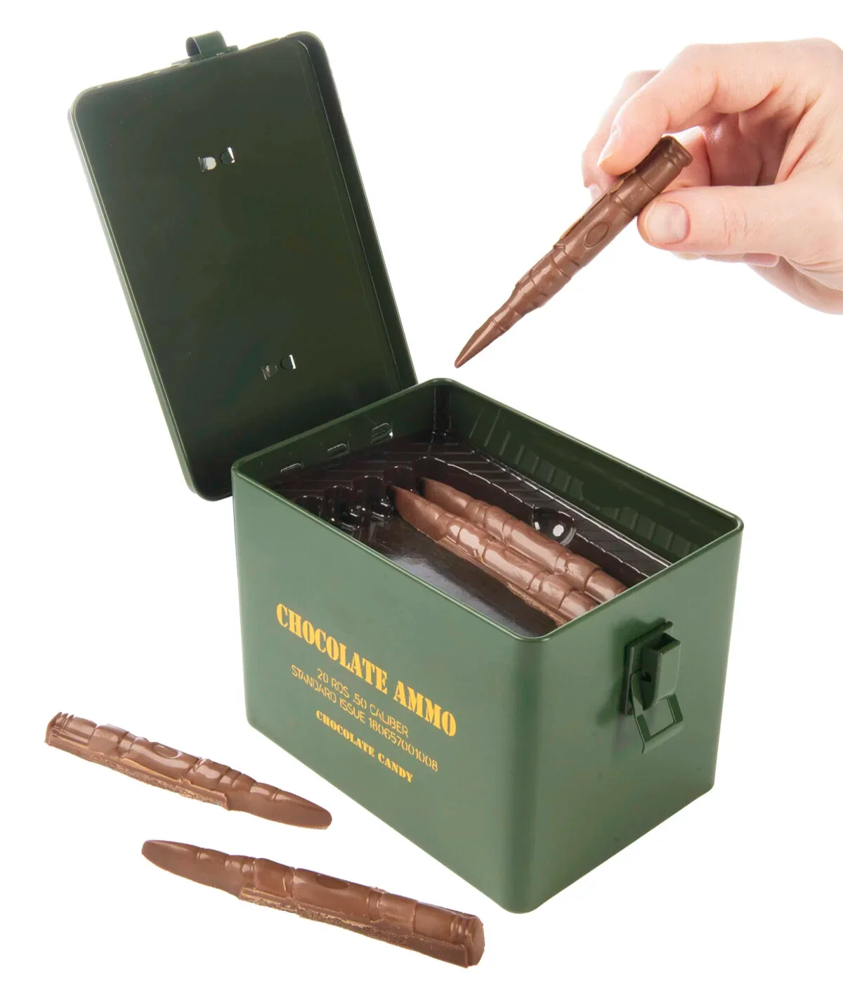 Chocolate Bullets in a Tin
