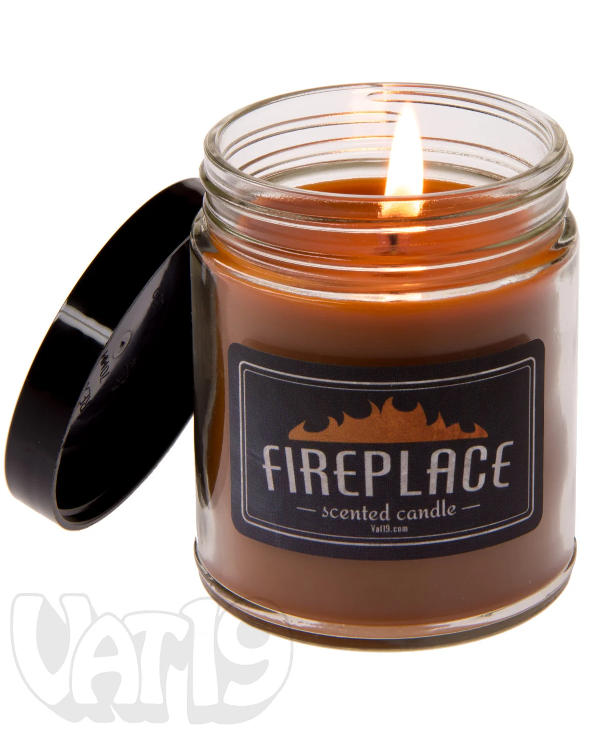 Fireplace Scented Jar Candle - Image 4