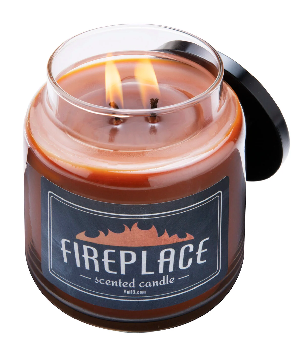 Fireplace Scented Jar Candle - Image 5