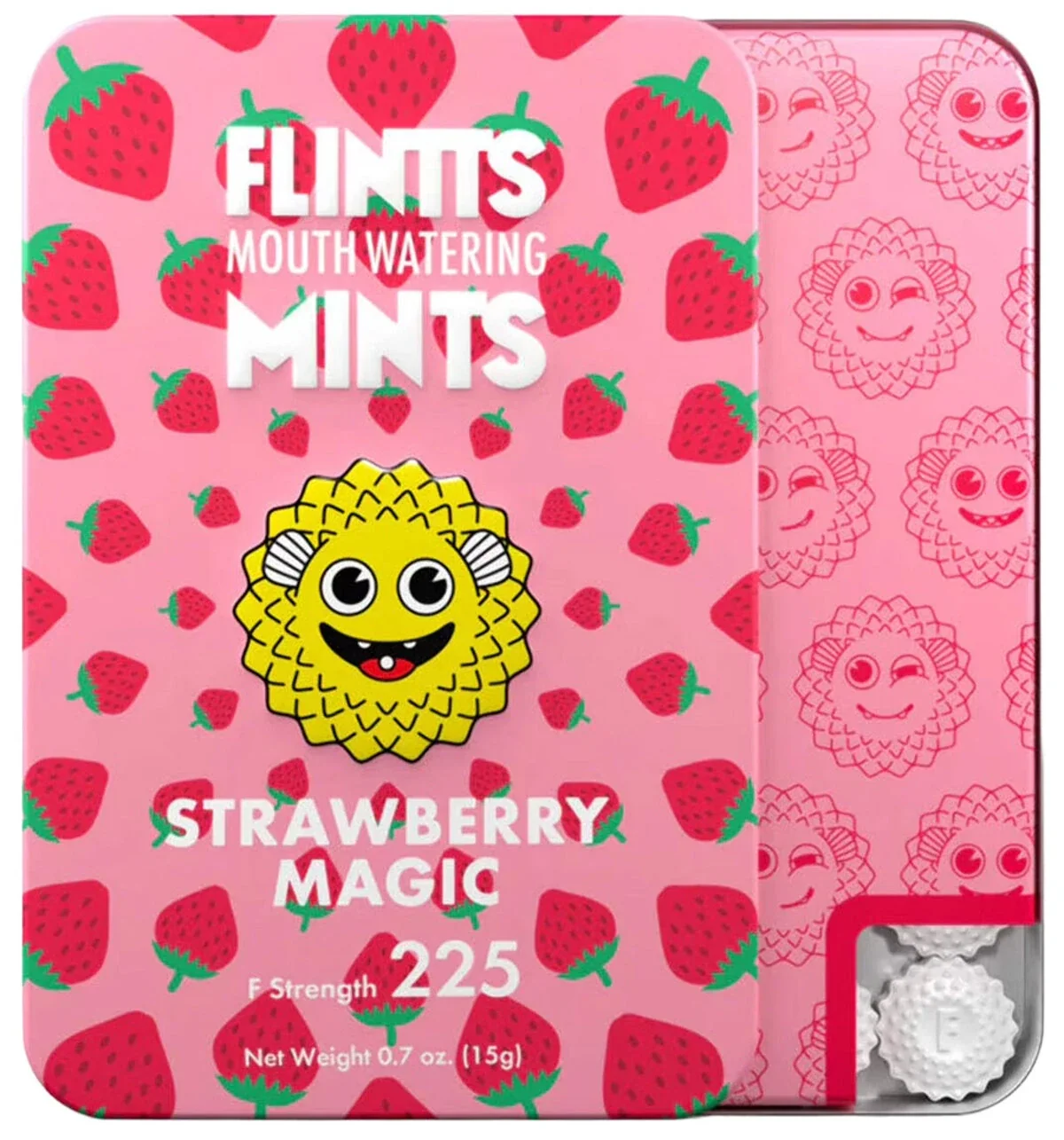 Flintts Super Strong Strawberry Mints - Image 3
