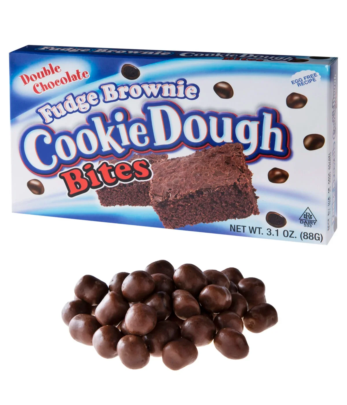 Fudge Brownie Cookie Dough Bites