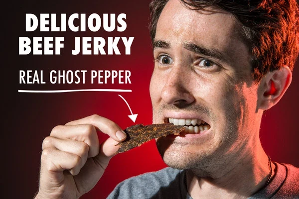 Ghost Pepper Beef Jerky - Image 3