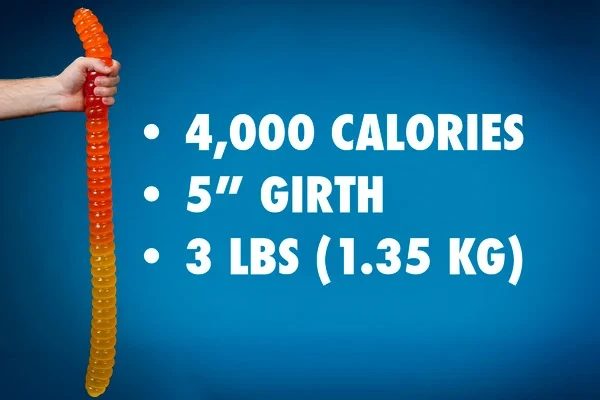 Giant 3-Pound Gummy Worm - Image 3
