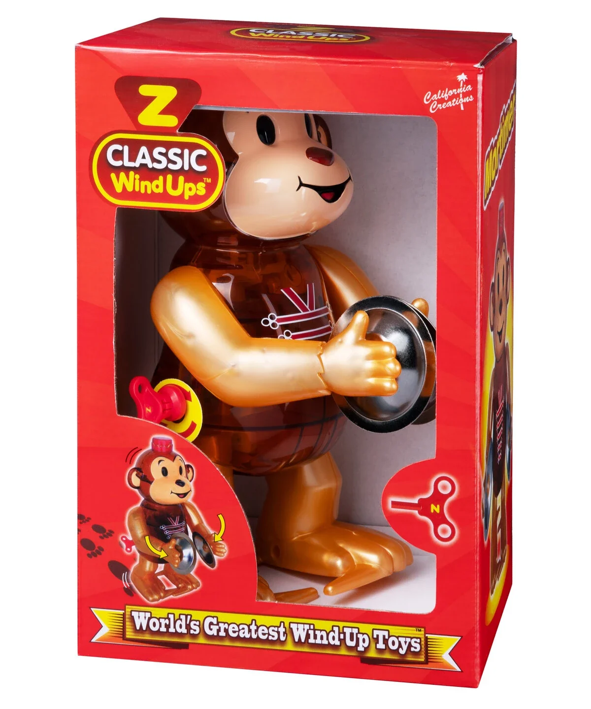 Giant Classic Monkey Wind-Up Toy - Image 3
