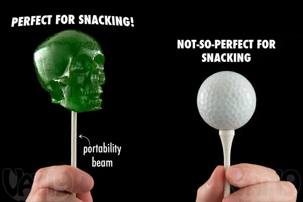 Giant Gummy Skull on a Stick - Image 4