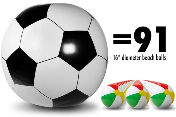 Giant Inflatable Soccer Ball - Image 5