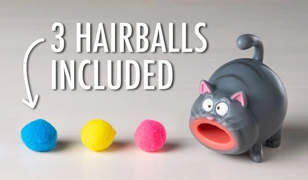 Hairball Cat Popping Toy - Image 2