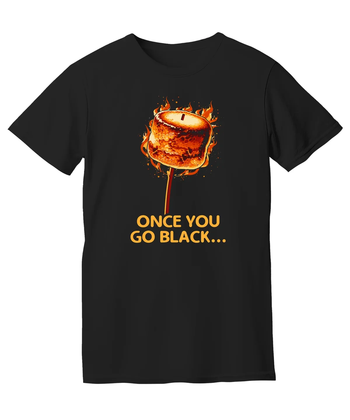"Once You Go Black" T-Shirt - Image 3