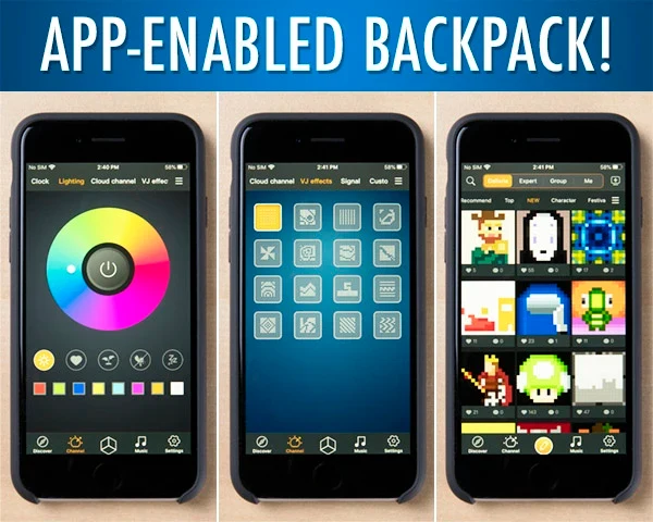 Pixelated Smart Backpack - Image 2