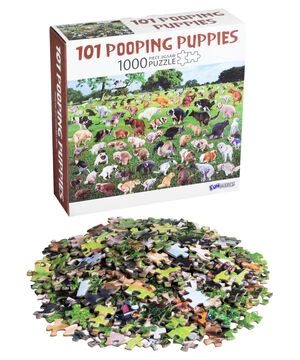 Pooping Puppies Puzzle