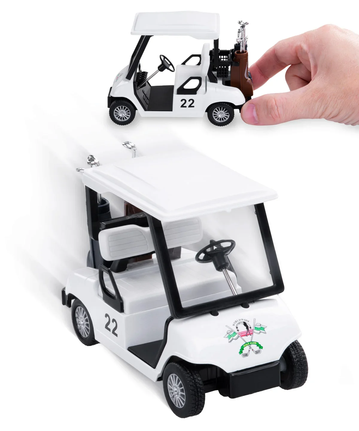 Pull Back Golf Cart