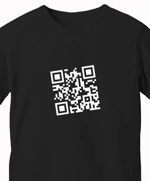 QR Code "Rickroll" T-Shirt