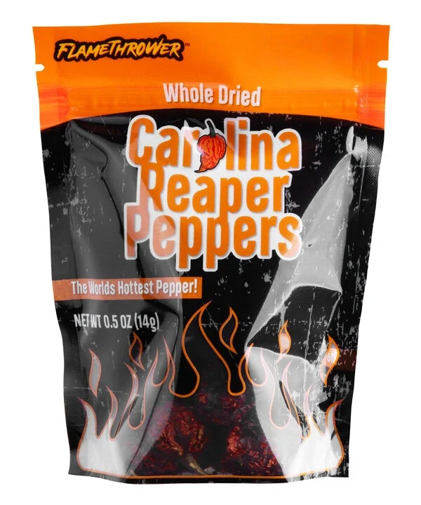 Whole Dried Carolina Reaper Peppers - Image 15